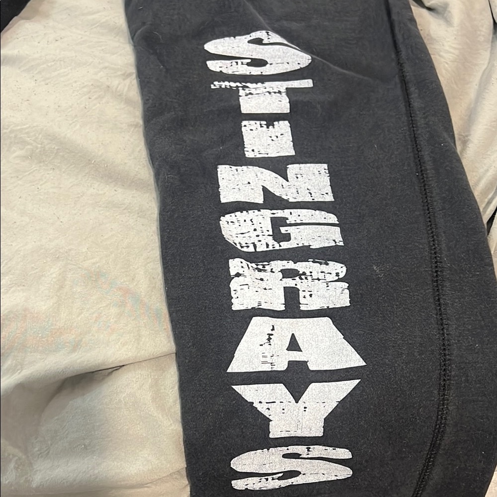 Black Stingray Sweatpants